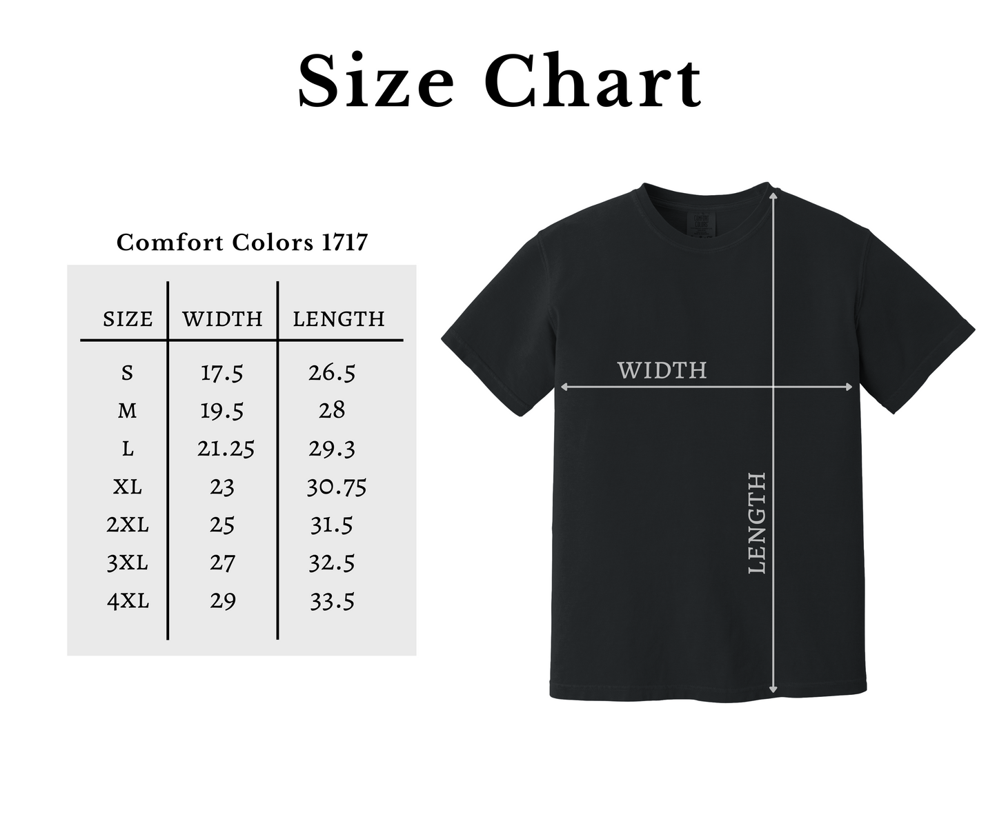 Comfort Color T-Shirt (Premium Shirt)