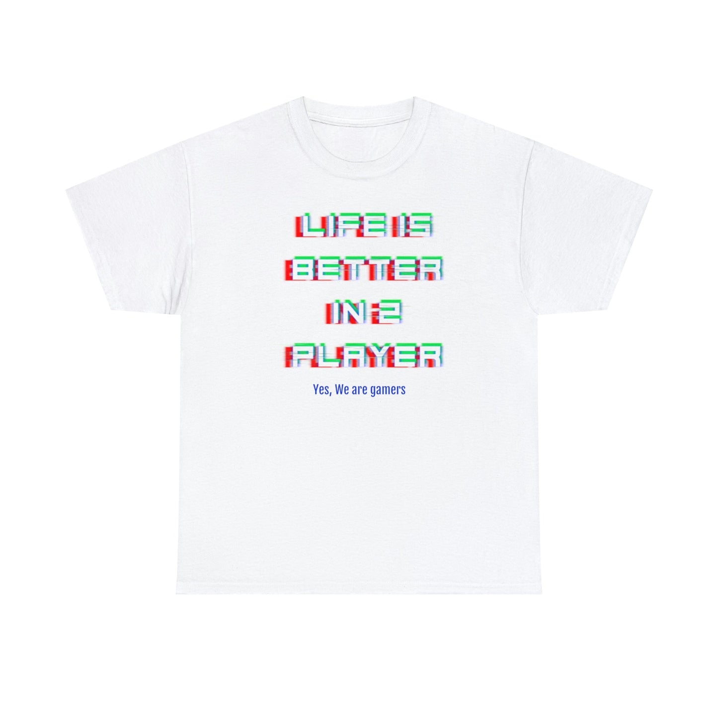 CrazyYetiClothing, CYC, 2 Gamers (Unisex Tee), T-Shirt