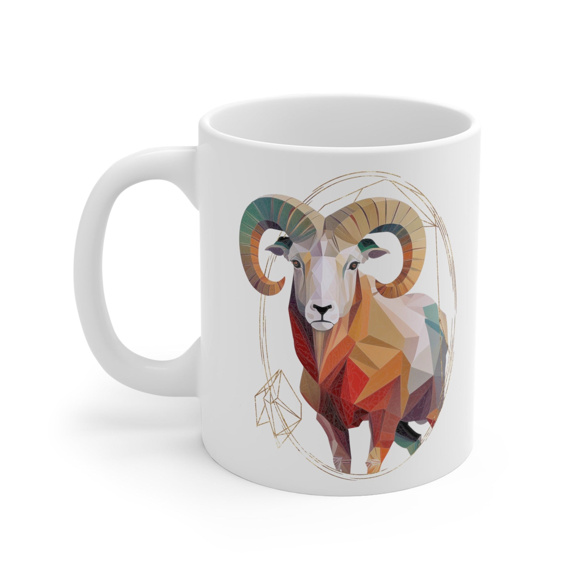 CrazyYetiClothing, CYC, Aries (Ceramic Mug 11oz), Mug