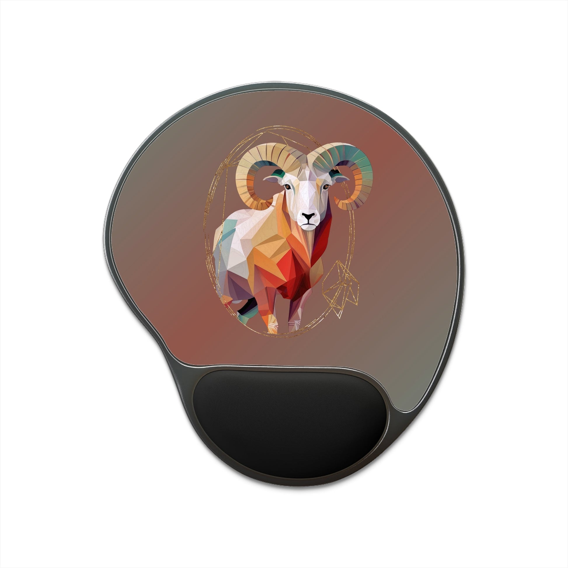 CrazyYetiClothing, CYC, Aries (Mouse Pad w/Wrist Rest), Home Decor