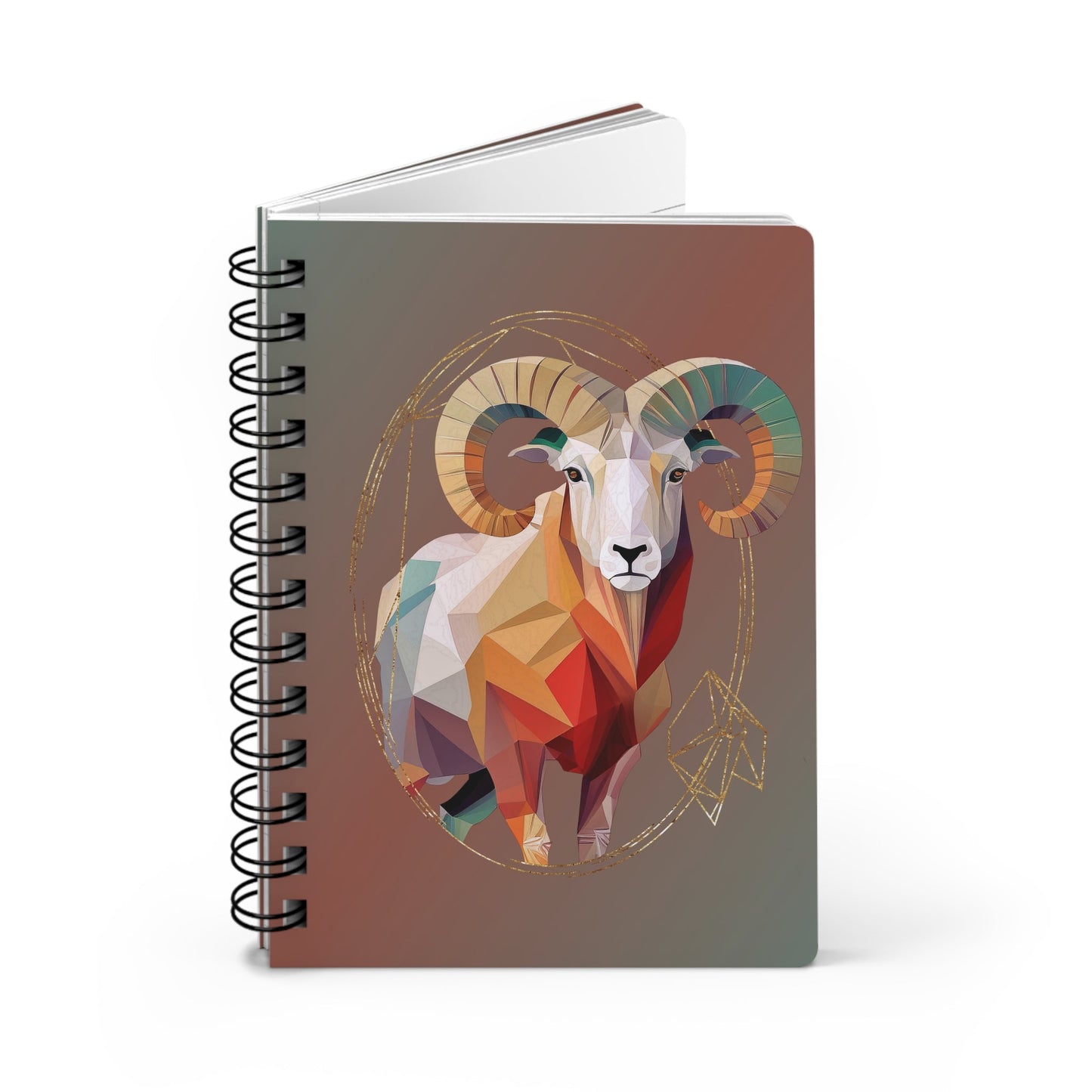 CrazyYetiClothing, CYC, Aries (Spiral Bound Journal), Paper products