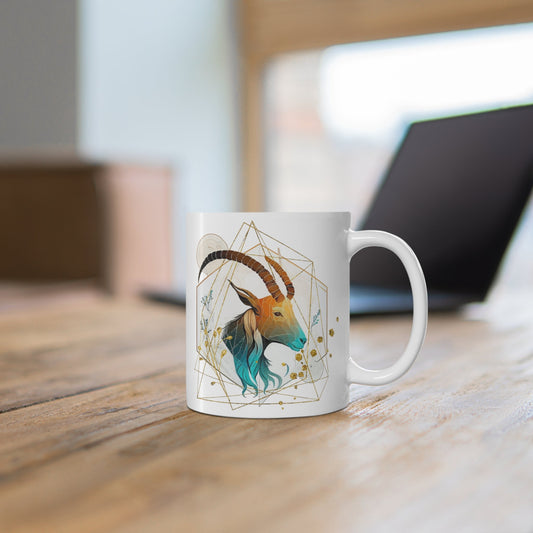 CrazyYetiClothing, CYC, Capricorn (Ceramic Mug 11oz), Mug