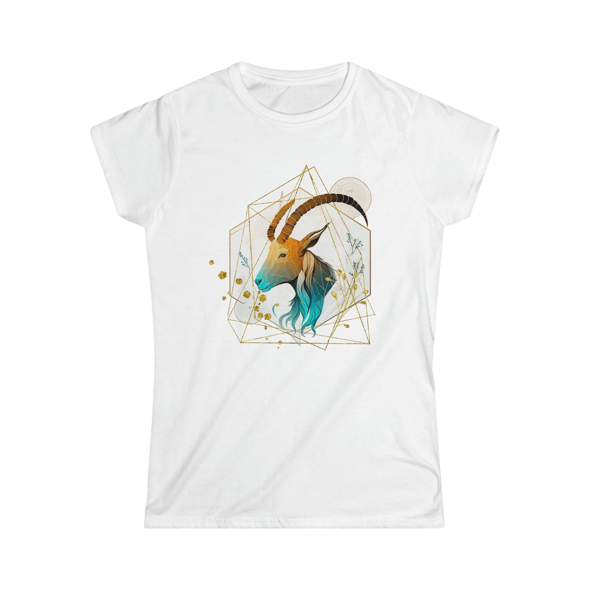 CrazyYetiClothing, CYC, Capricorn (Women's Softstyle Tee), T-Shirt