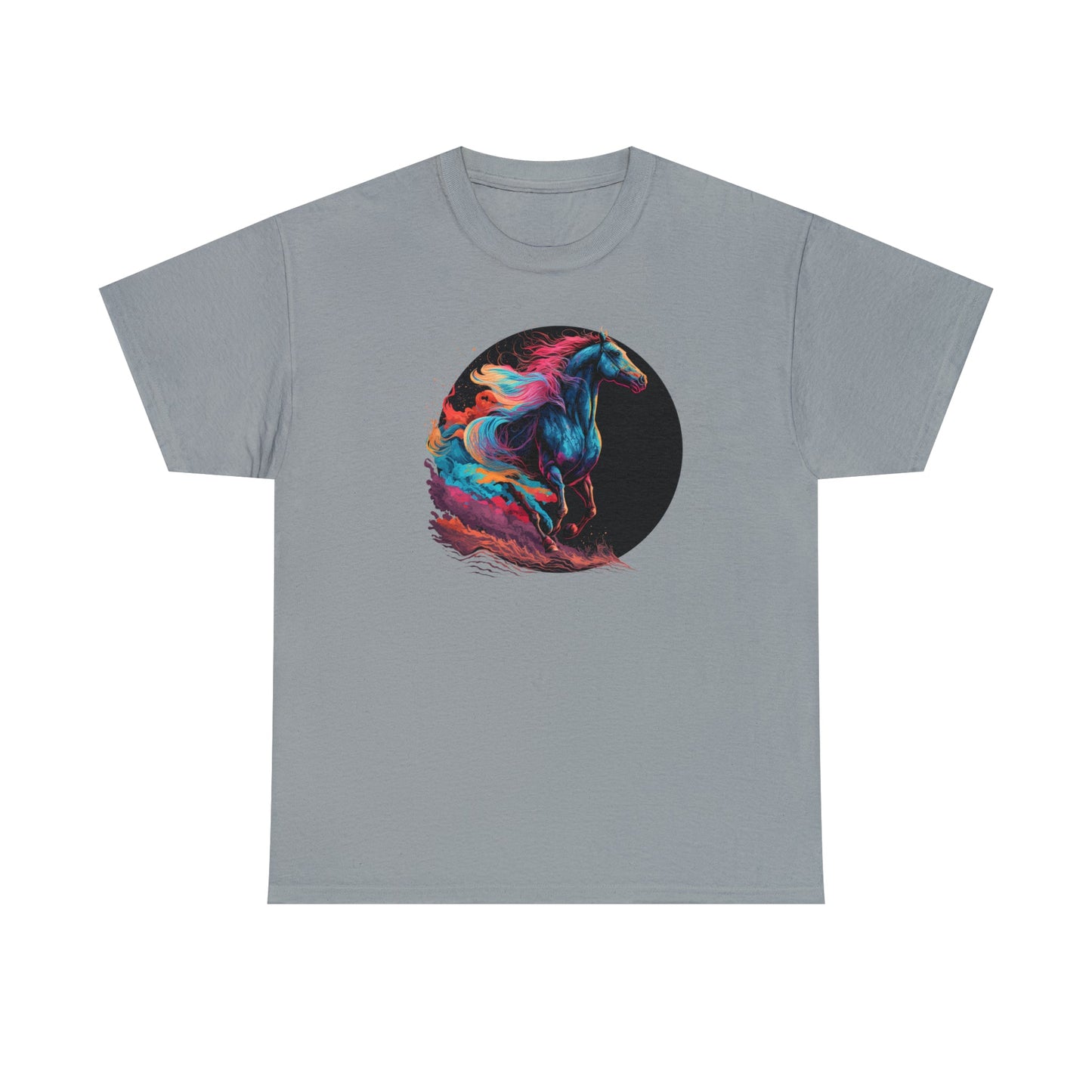CrazyYetiClothing, CYC, Colorful Horse (Unisex Tee), T-Shirt