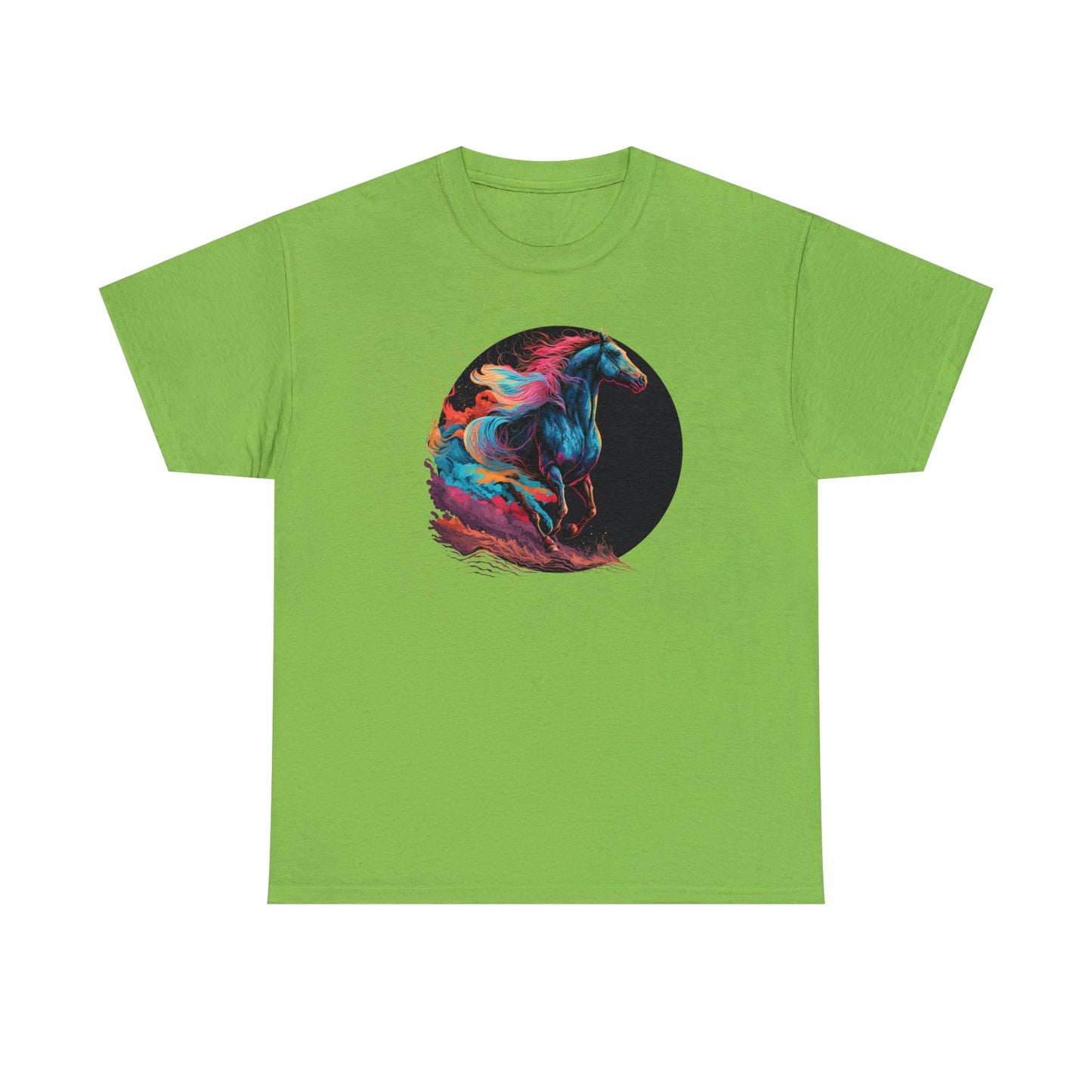 CrazyYetiClothing, CYC, Colorful Horse (Unisex Tee), T-Shirt