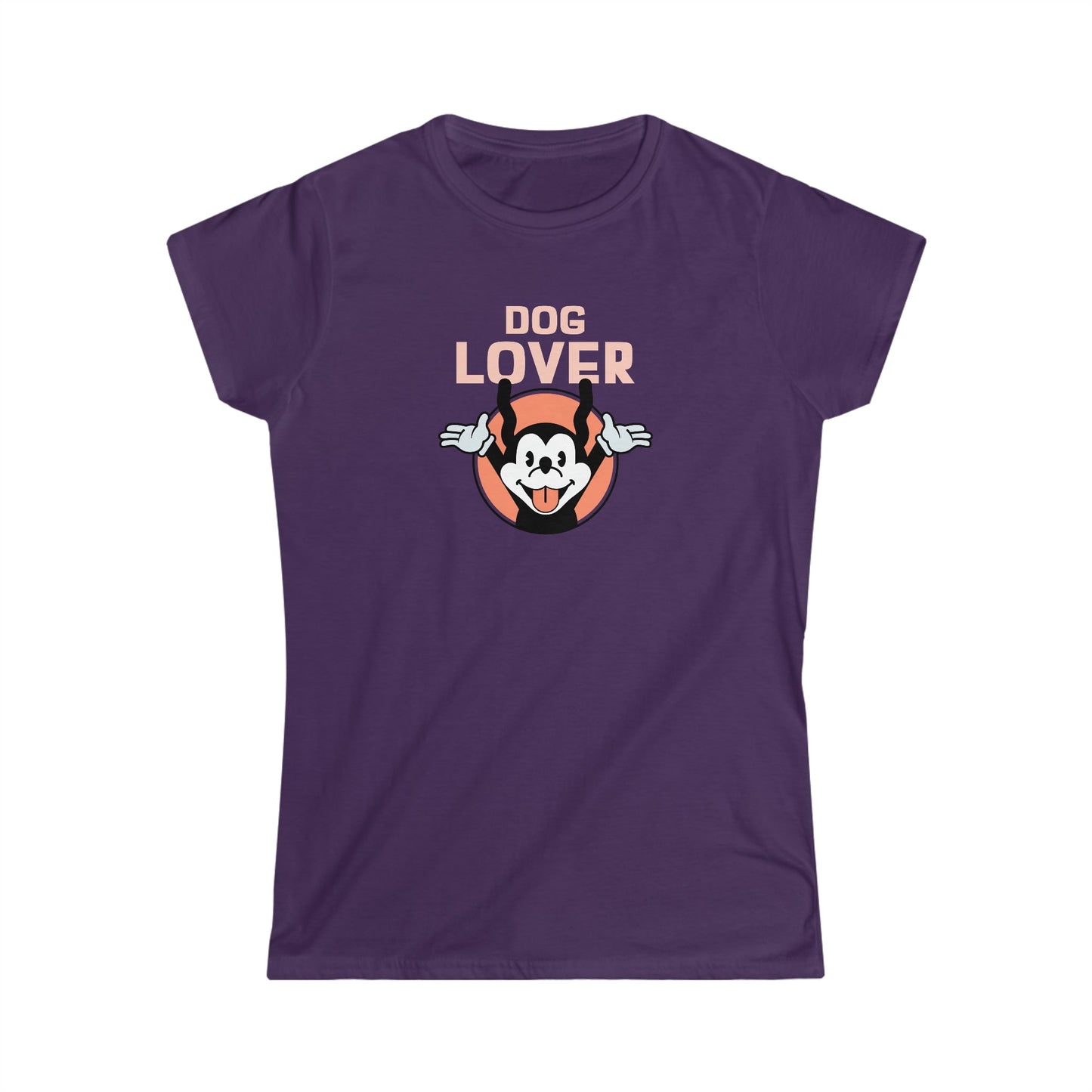 CrazyYetiClothing, CYC, Dog Lover (Women's Softstyle Tee), T-Shirt