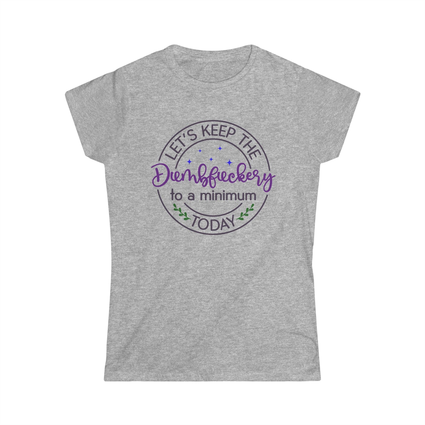 CrazyYetiClothing, CYC, Dumbf*ck*ry (Women's Softstyle Tee), T-Shirt