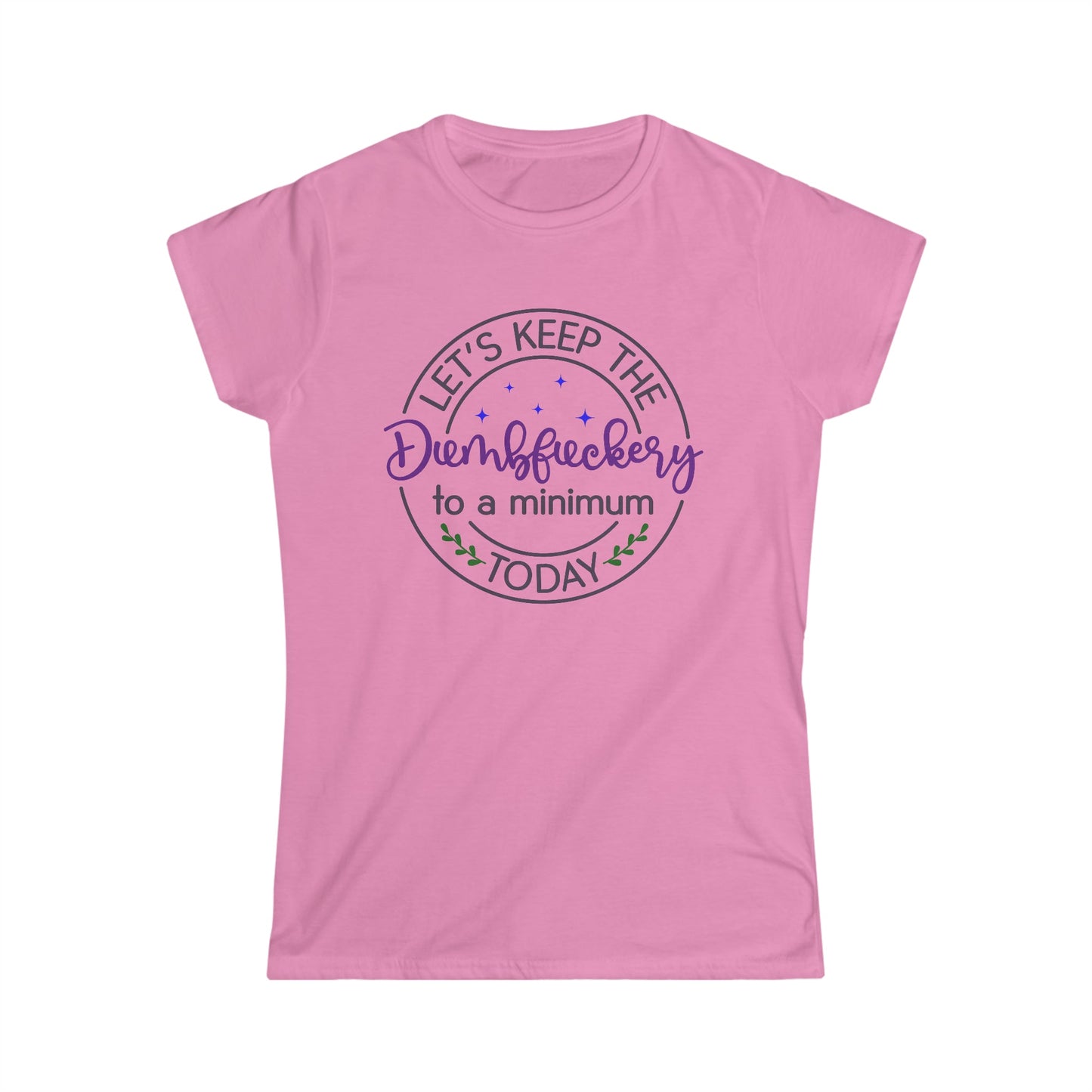 CrazyYetiClothing, CYC, Dumbf*ck*ry (Women's Softstyle Tee), T-Shirt