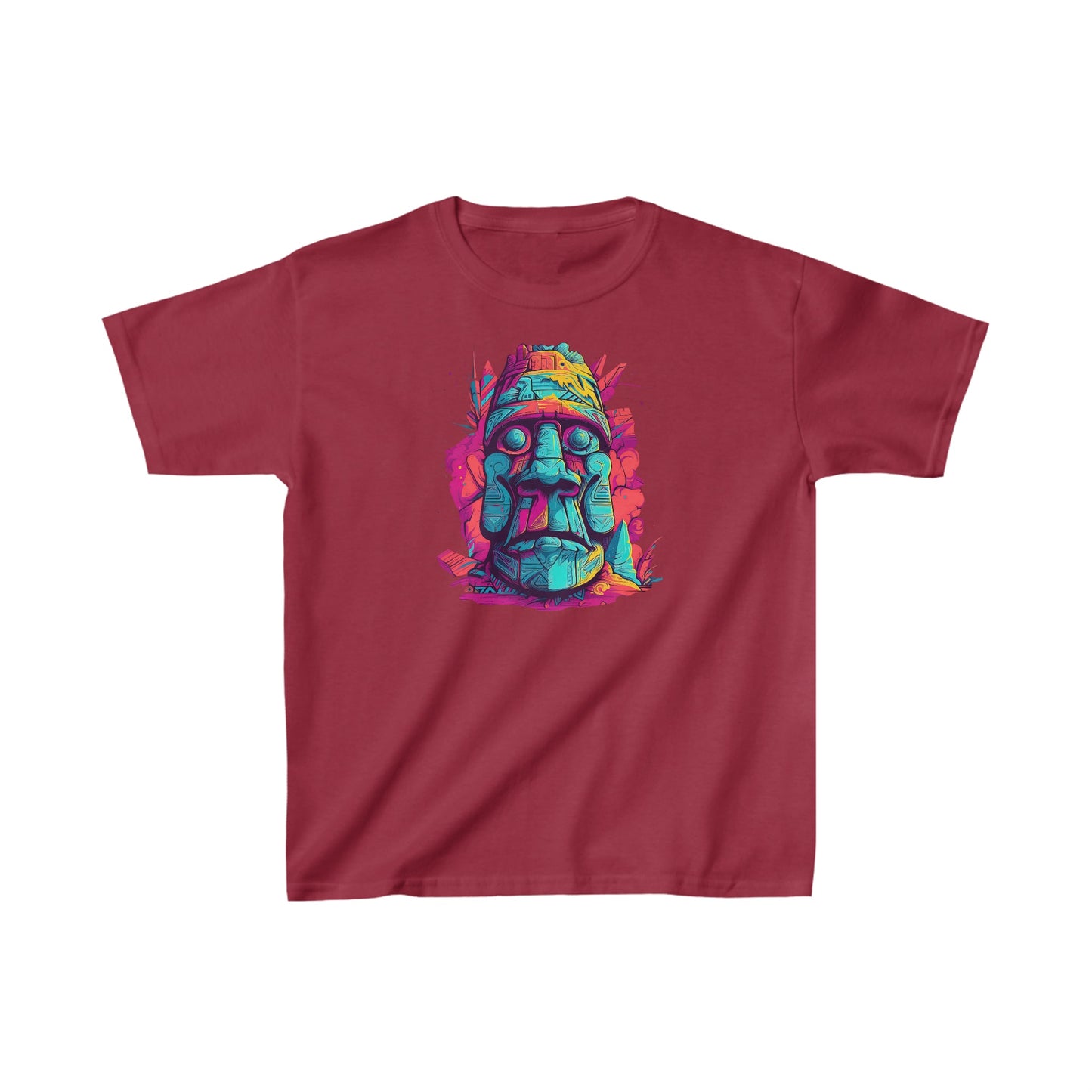 CrazyYetiClothing, CYC, Easter Island Moai (Kids Tee), Kids clothes