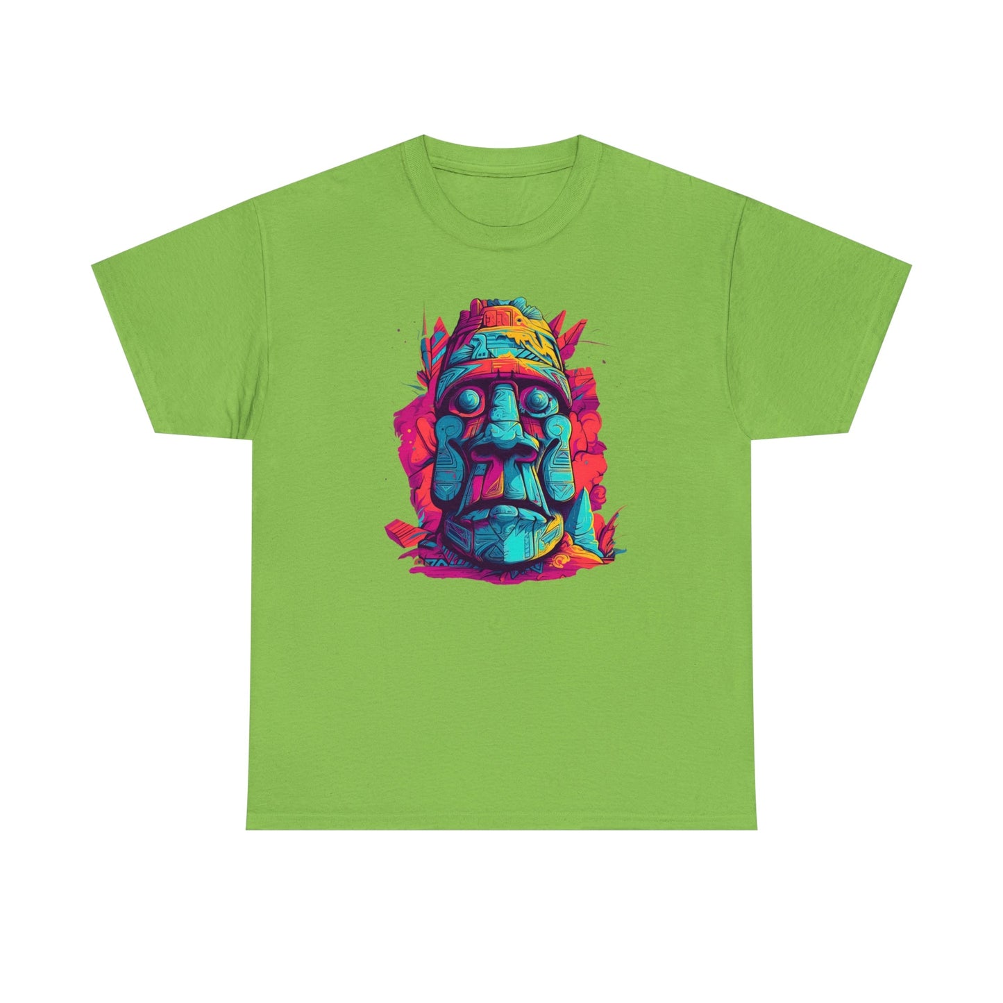 CrazyYetiClothing, CYC, Easter Island Moai (Unisex Tee), T-Shirt