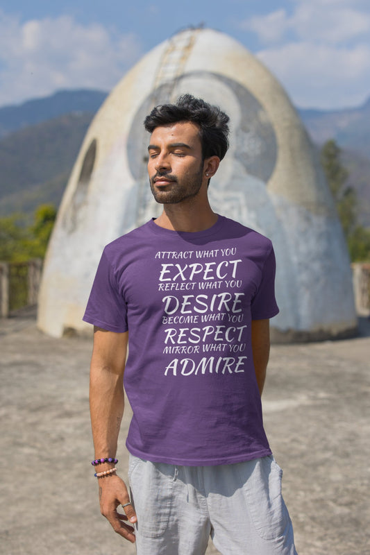 CrazyYetiClothing, CYC, Expect, Desire, Respect, Admire (Unisex Tee), T-Shirt