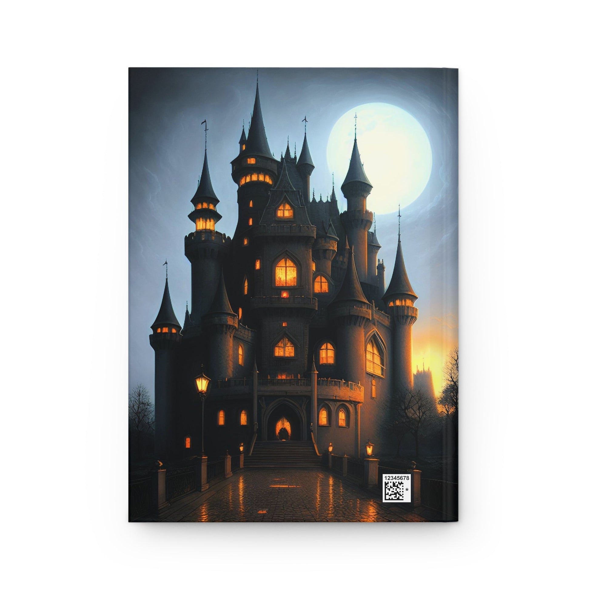 CrazyYetiClothing, CYC, Full Moon Castle (Hardcover Journal), Paper products