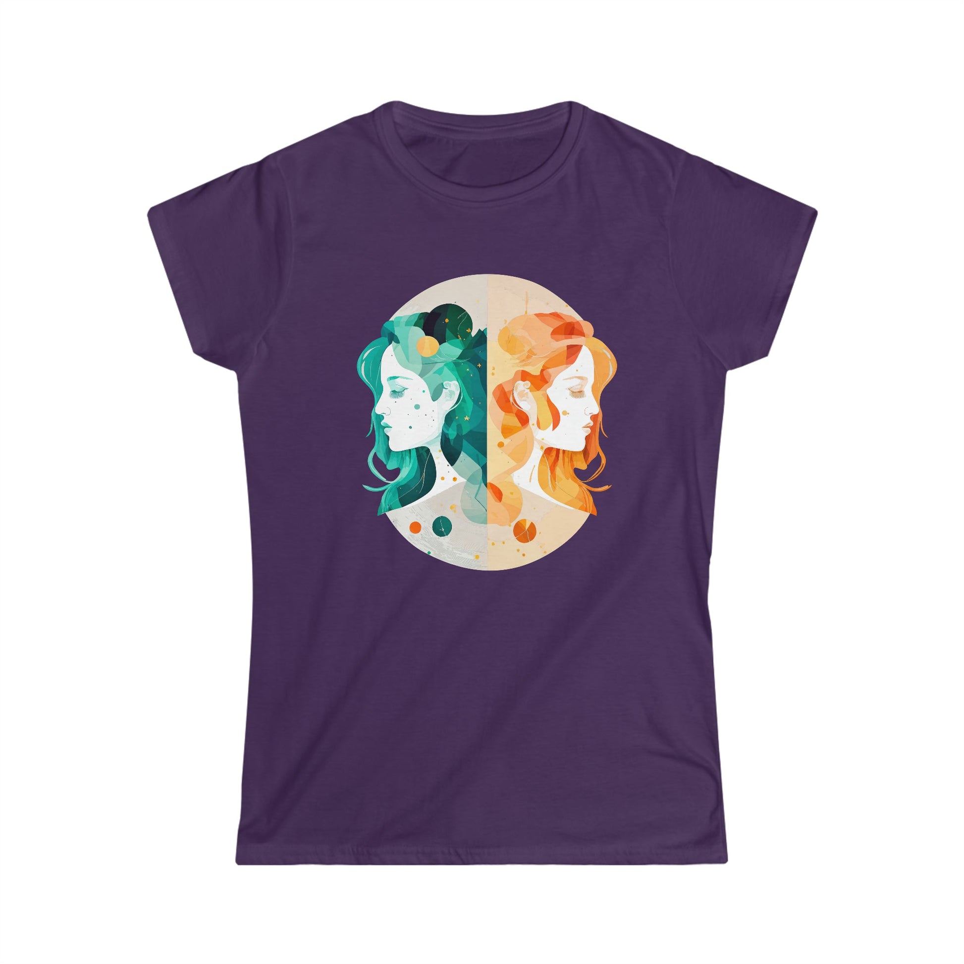 CrazyYetiClothing, CYC, Gemini (Women's Softstyle Tee), T-Shirt