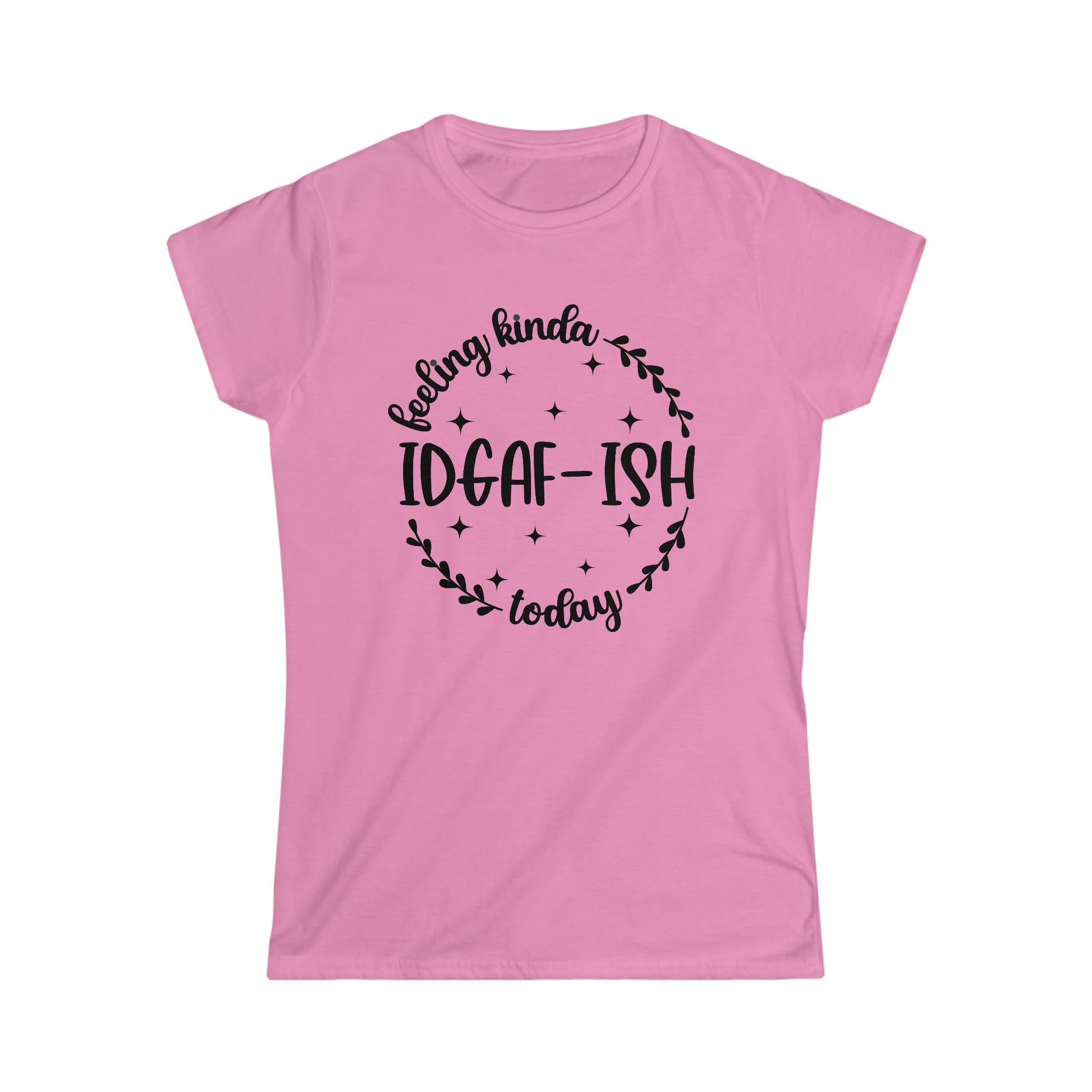 CrazyYetiClothing, CYC, IDGAF-ish (Women's Softstyle Tee), T-Shirt