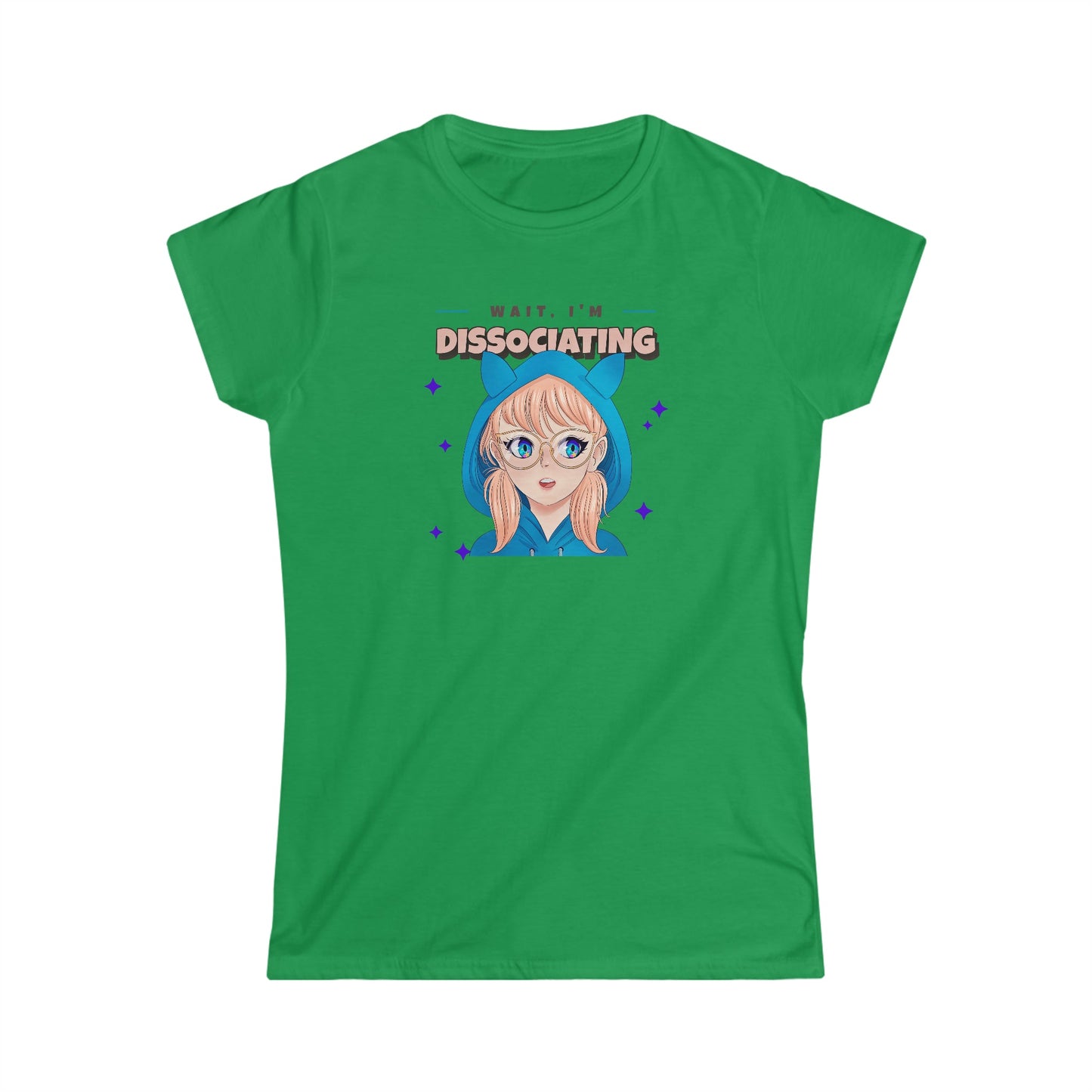 CrazyYetiClothing, CYC, I'm Dissociating (Women's Softstyle Tee), T-Shirt