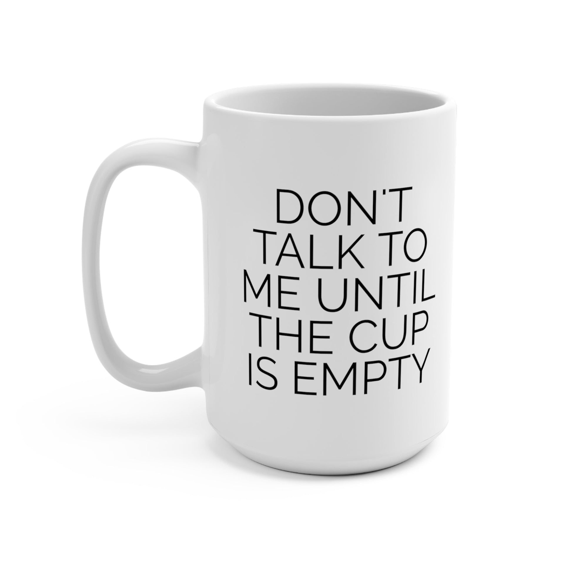 CrazyYetiClothing, CYC, Is It Empty? (Ceramic Mug 15oz), Mug