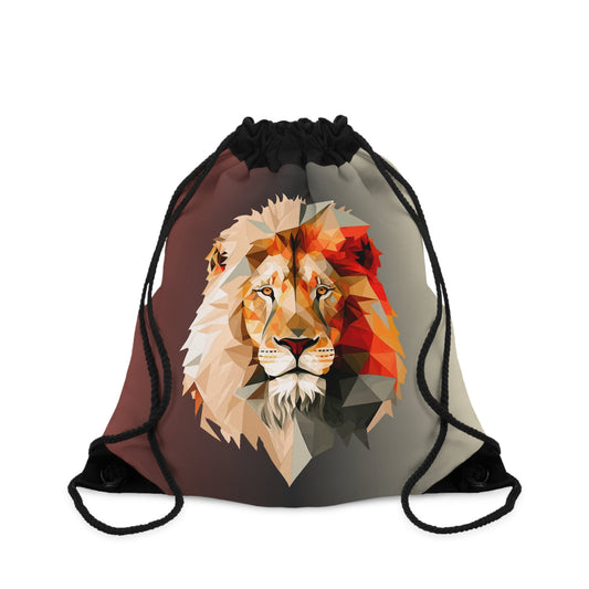 CrazyYetiClothing, CYC, Leo (Drawstring Bag, 19"x14.5"), Bags