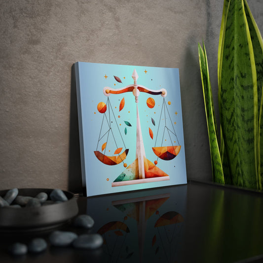 CrazyYetiClothing, CYC, Libra (Canvas Photo Tile), Canvas