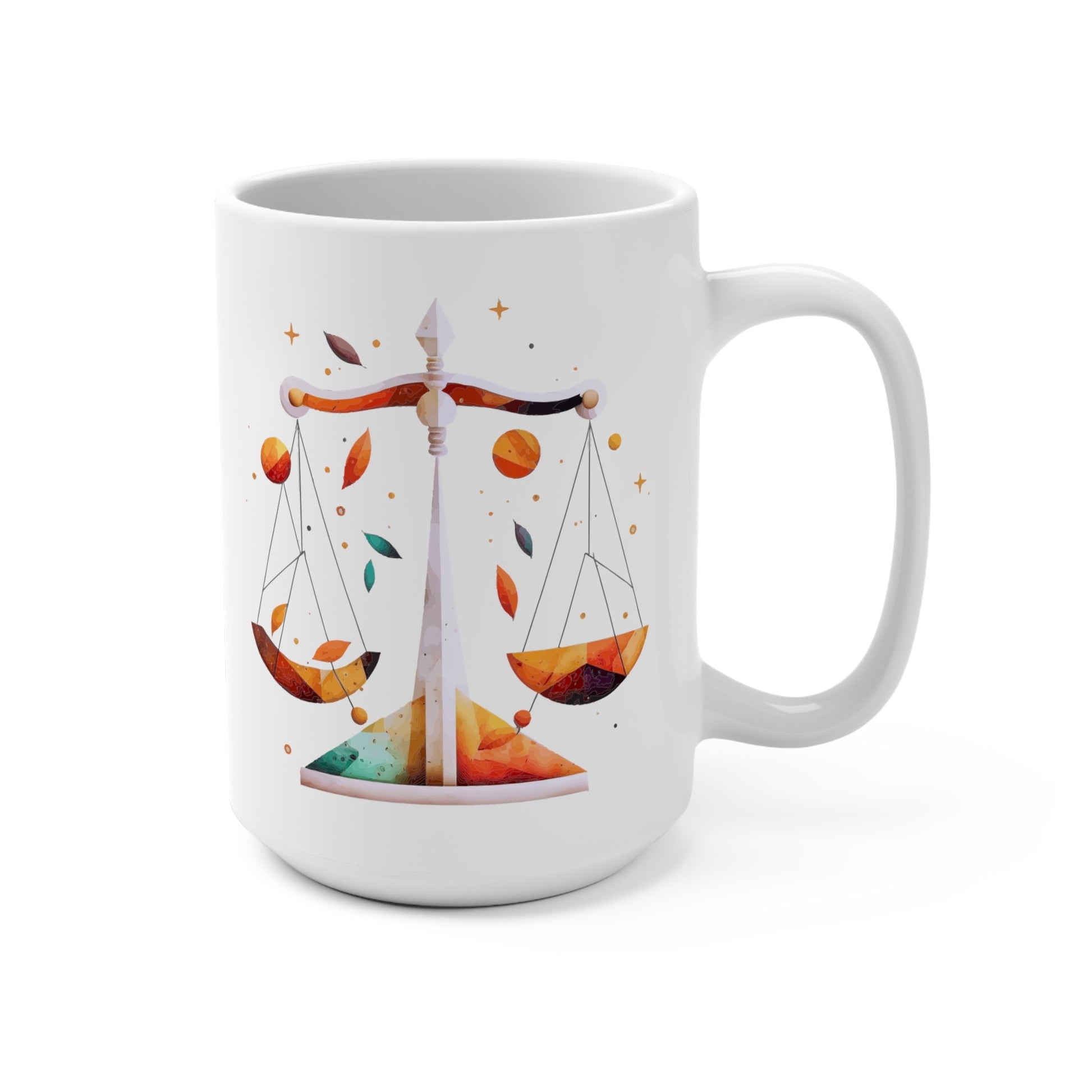 CrazyYetiClothing, CYC, Libra (Ceramic Mug 15oz), Mug