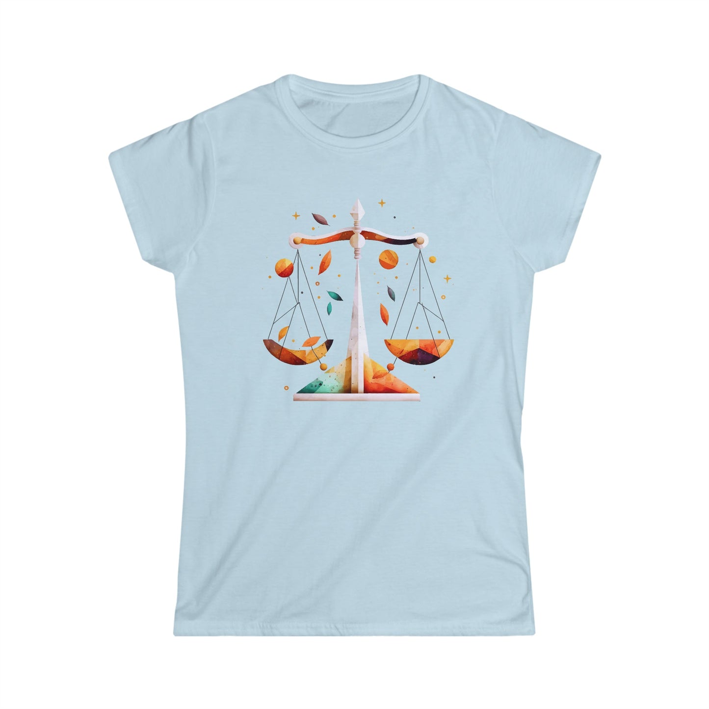 CrazyYetiClothing, CYC, Libra (Women's Softstyle Tee), T-Shirt