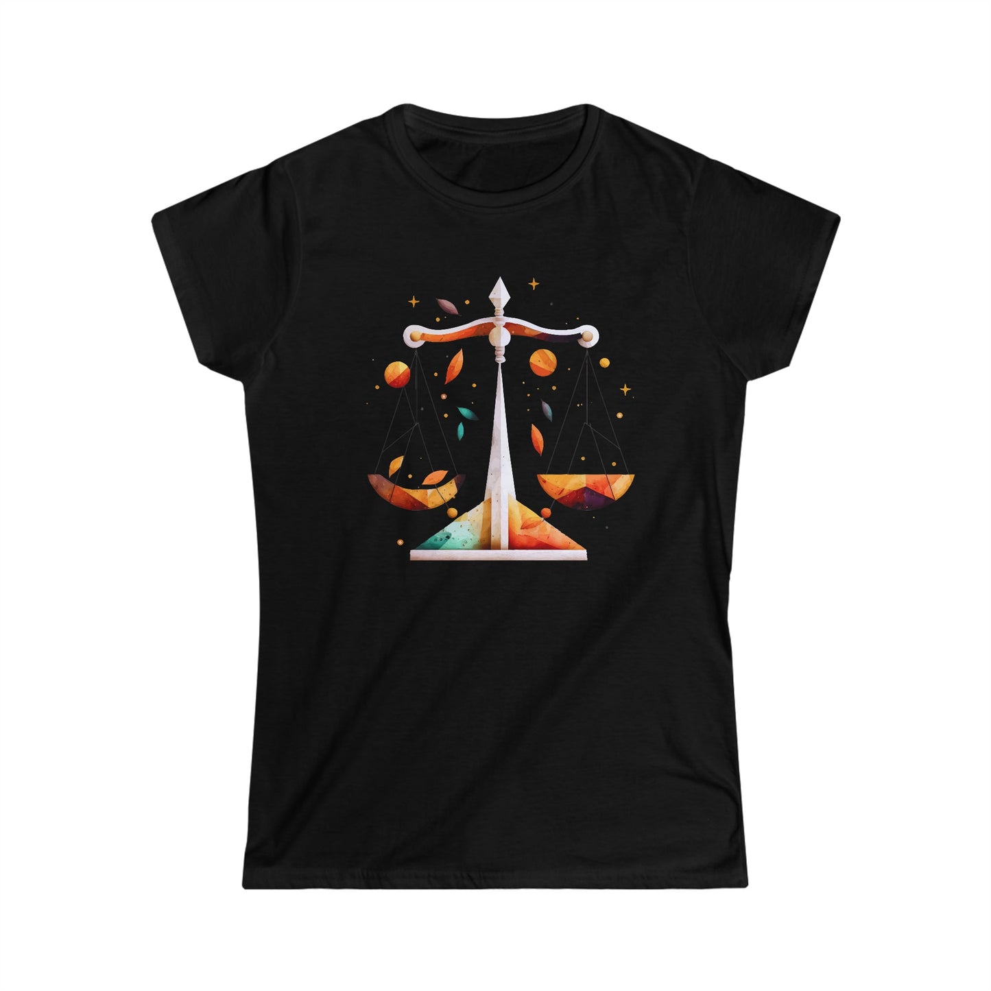 CrazyYetiClothing, CYC, Libra (Women's Softstyle Tee), T-Shirt