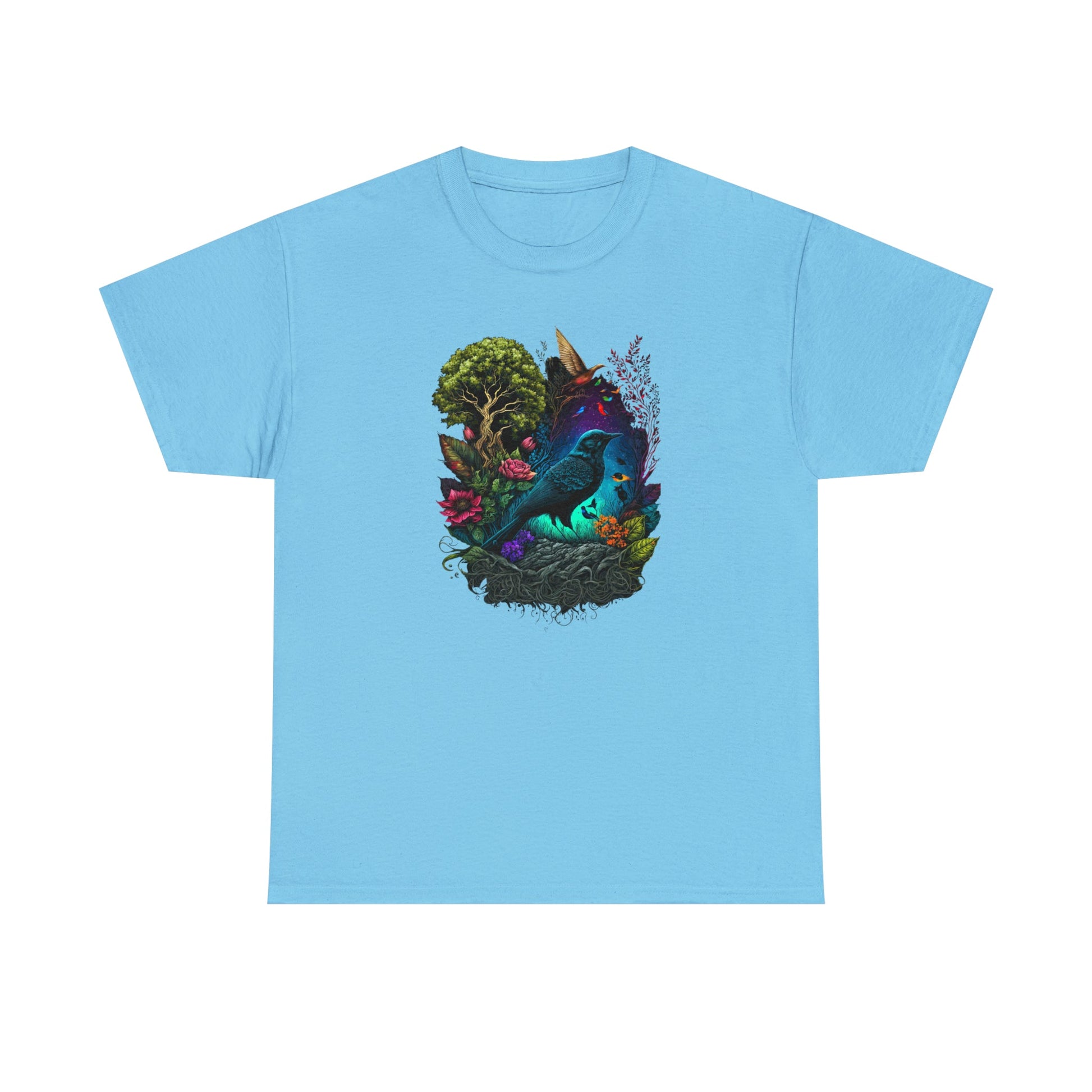 CrazyYetiClothing, CYC, Majestic Crow (Unisex Tee), T-Shirt