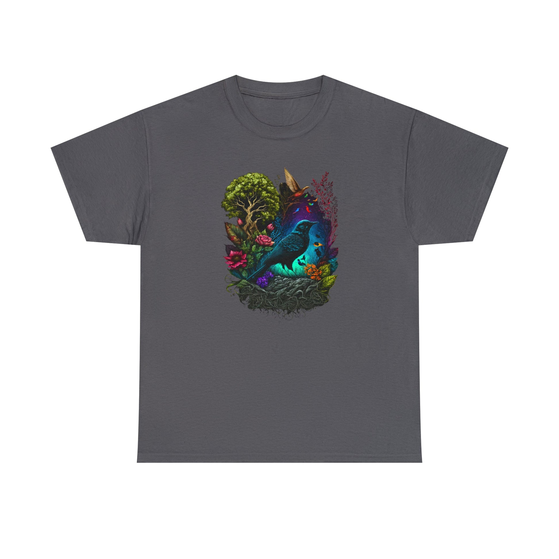 CrazyYetiClothing, CYC, Majestic Crow (Unisex Tee), T-Shirt