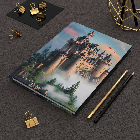 CrazyYetiClothing, CYC, Misty Castle (Hardcover Journal Matte), Paper products