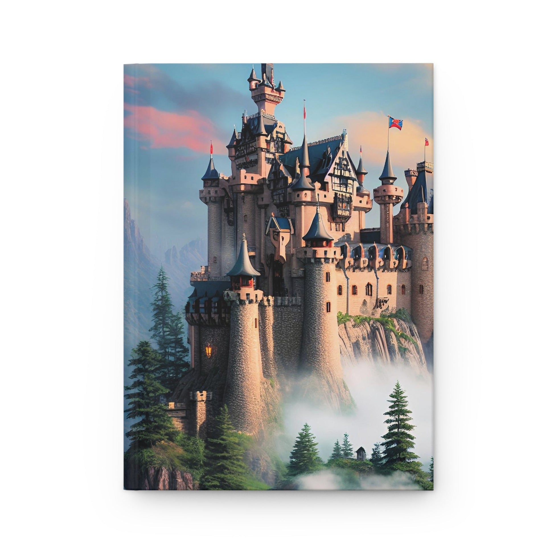 CrazyYetiClothing, CYC, Misty Castle (Hardcover Journal Matte), Paper products