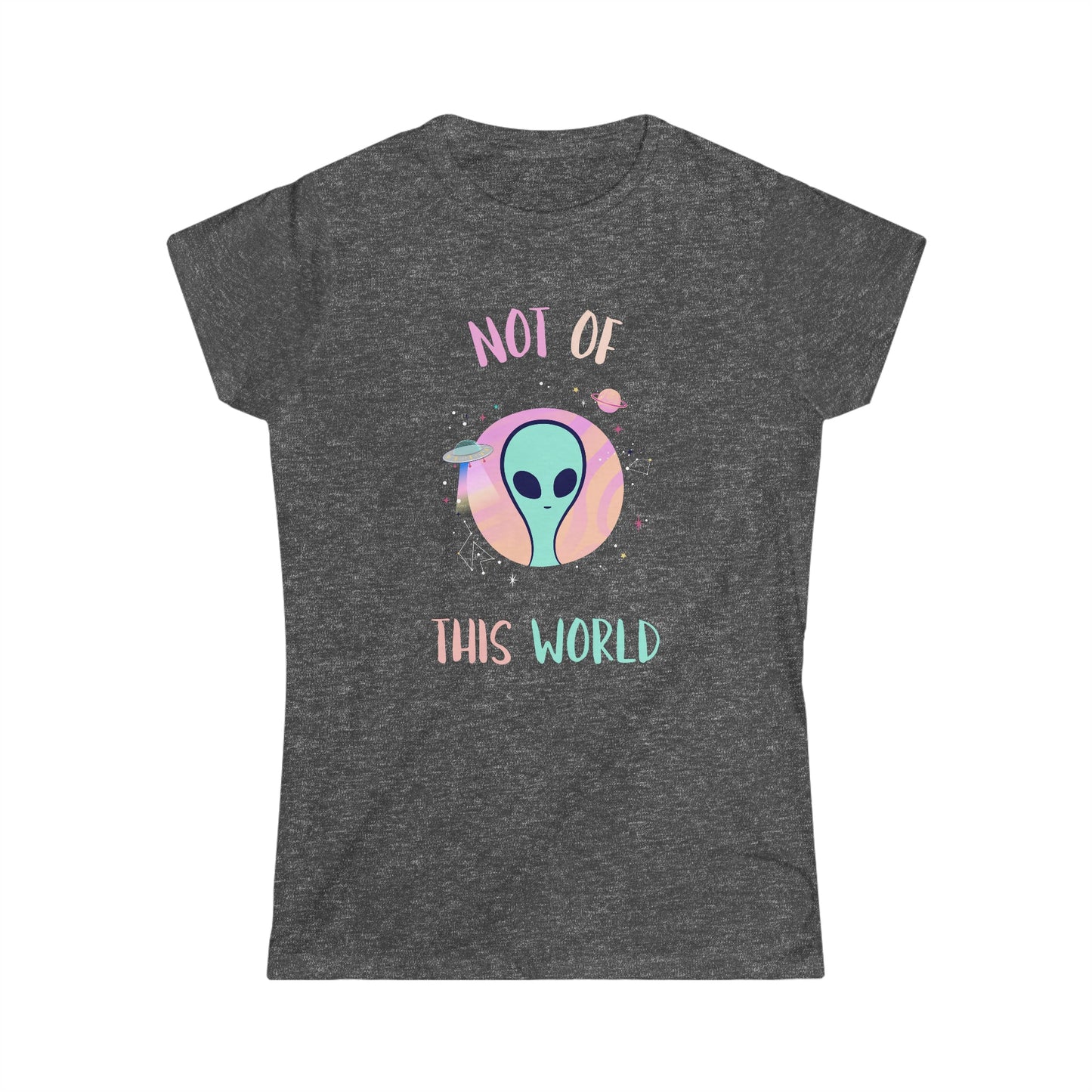 CrazyYetiClothing, CYC, Not Of This World (Women's Softstyle Tee), T-Shirt