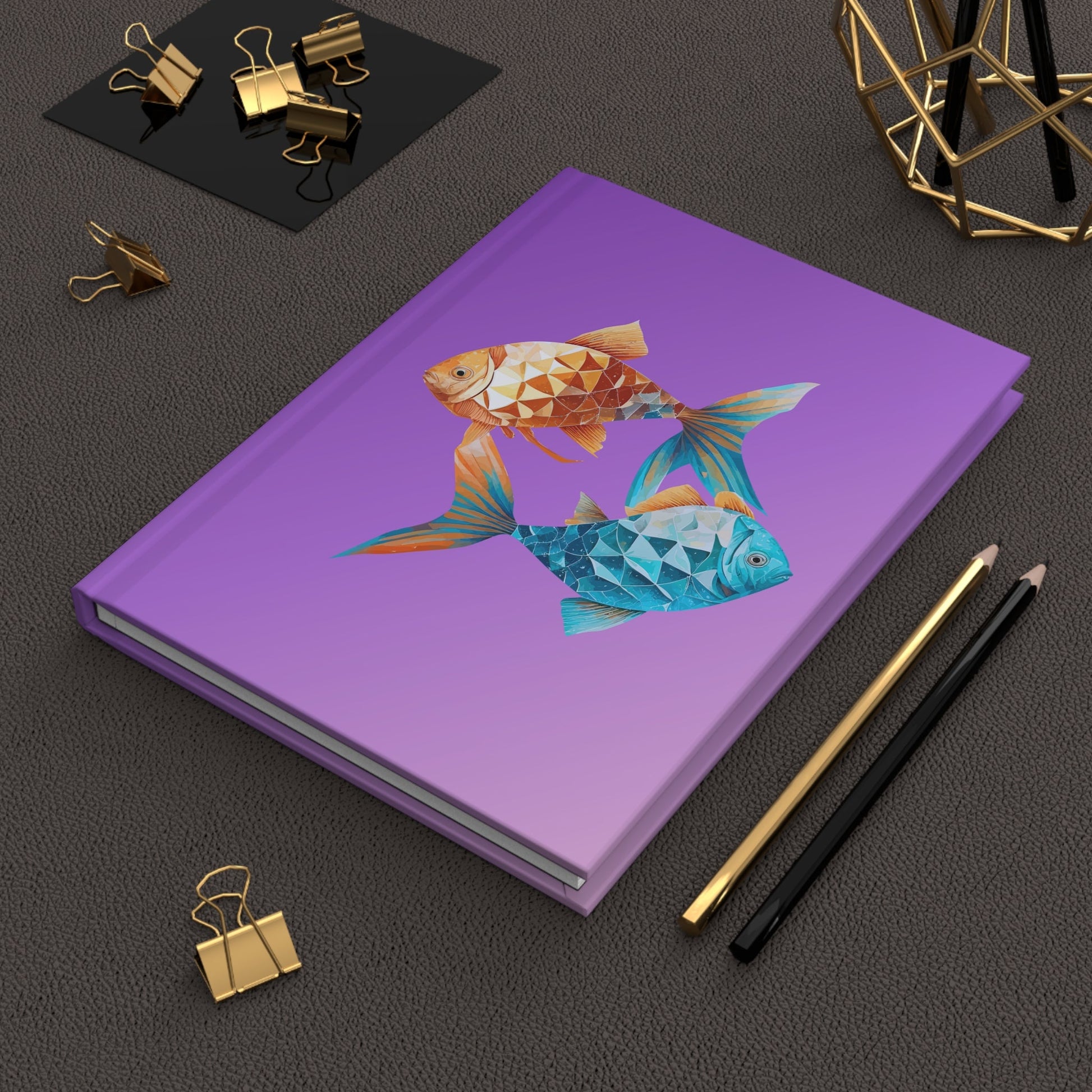 CrazyYetiClothing, CYC, Pisces (Hardcover Journal Matte), Paper products