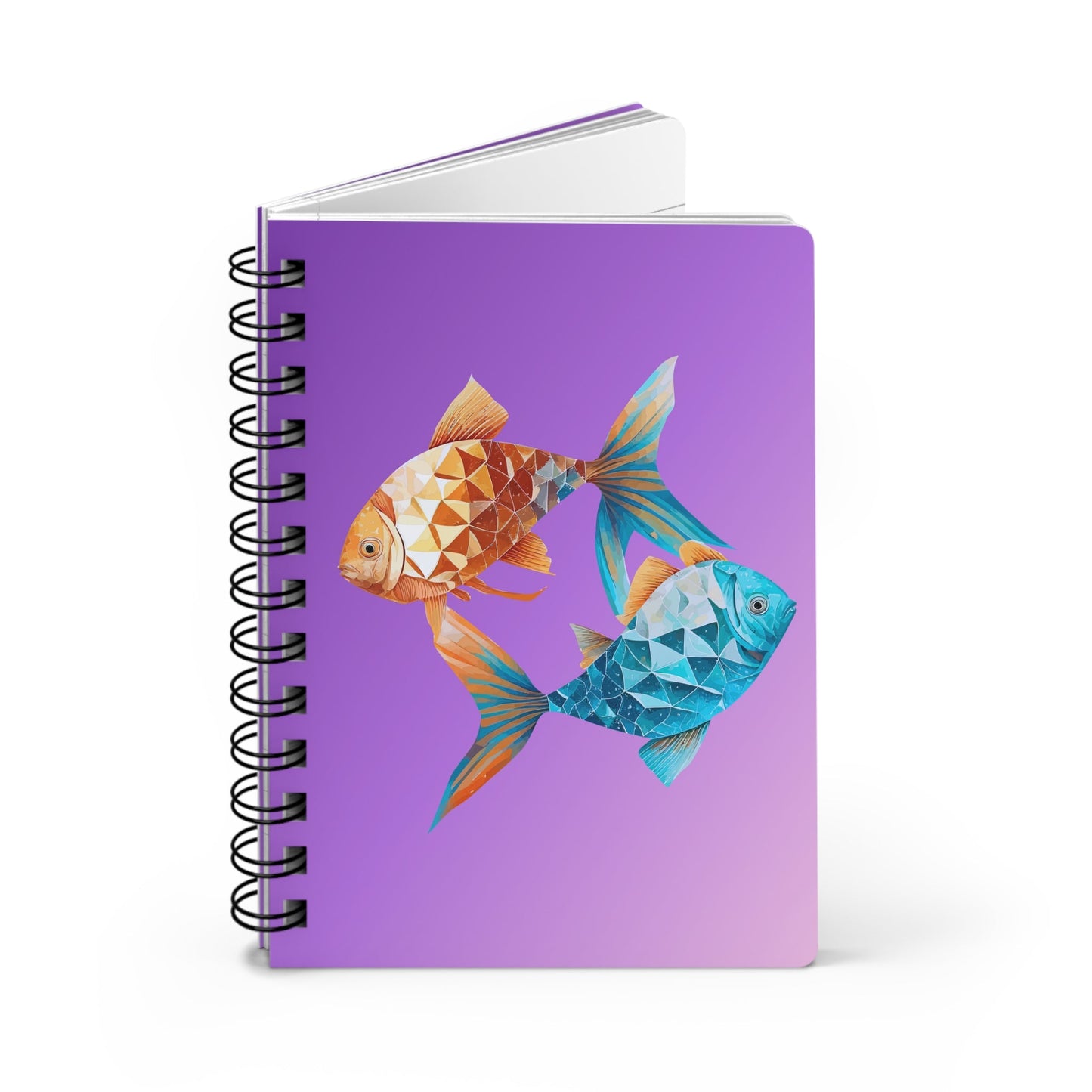 CrazyYetiClothing, CYC, Pisces (Spiral Bound Journal), Paper products