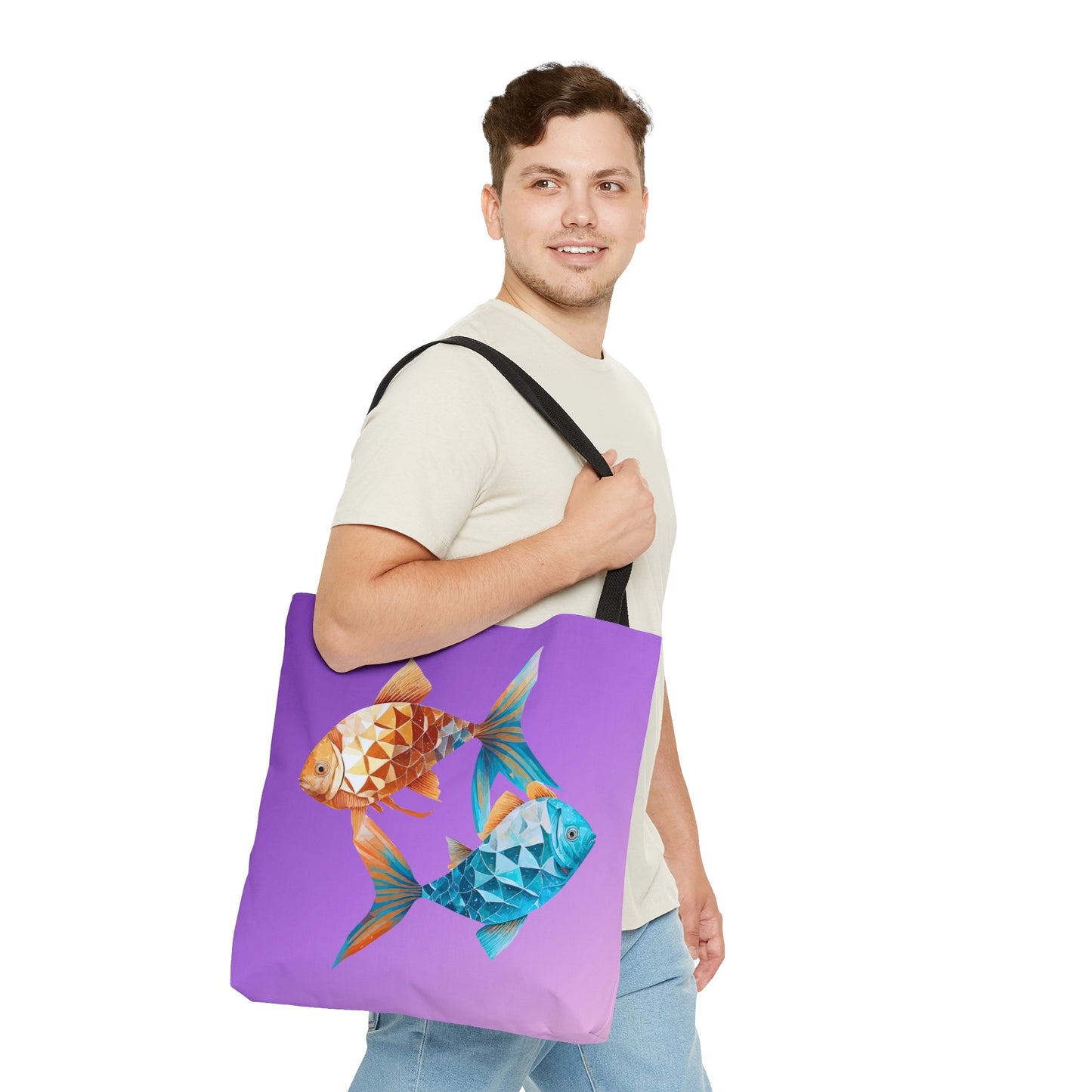 CrazyYetiClothing, CYC, Pisces (Tote Bag), Bags