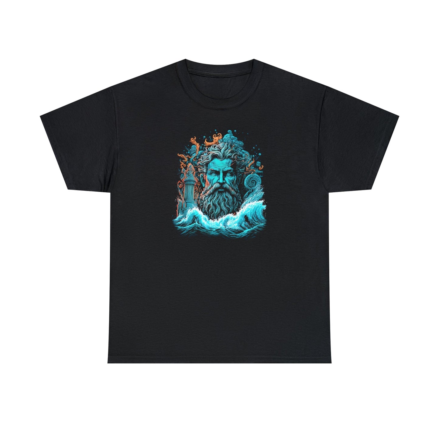 CrazyYetiClothing, CYC, Poseidon (Unisex Tee), T-Shirt