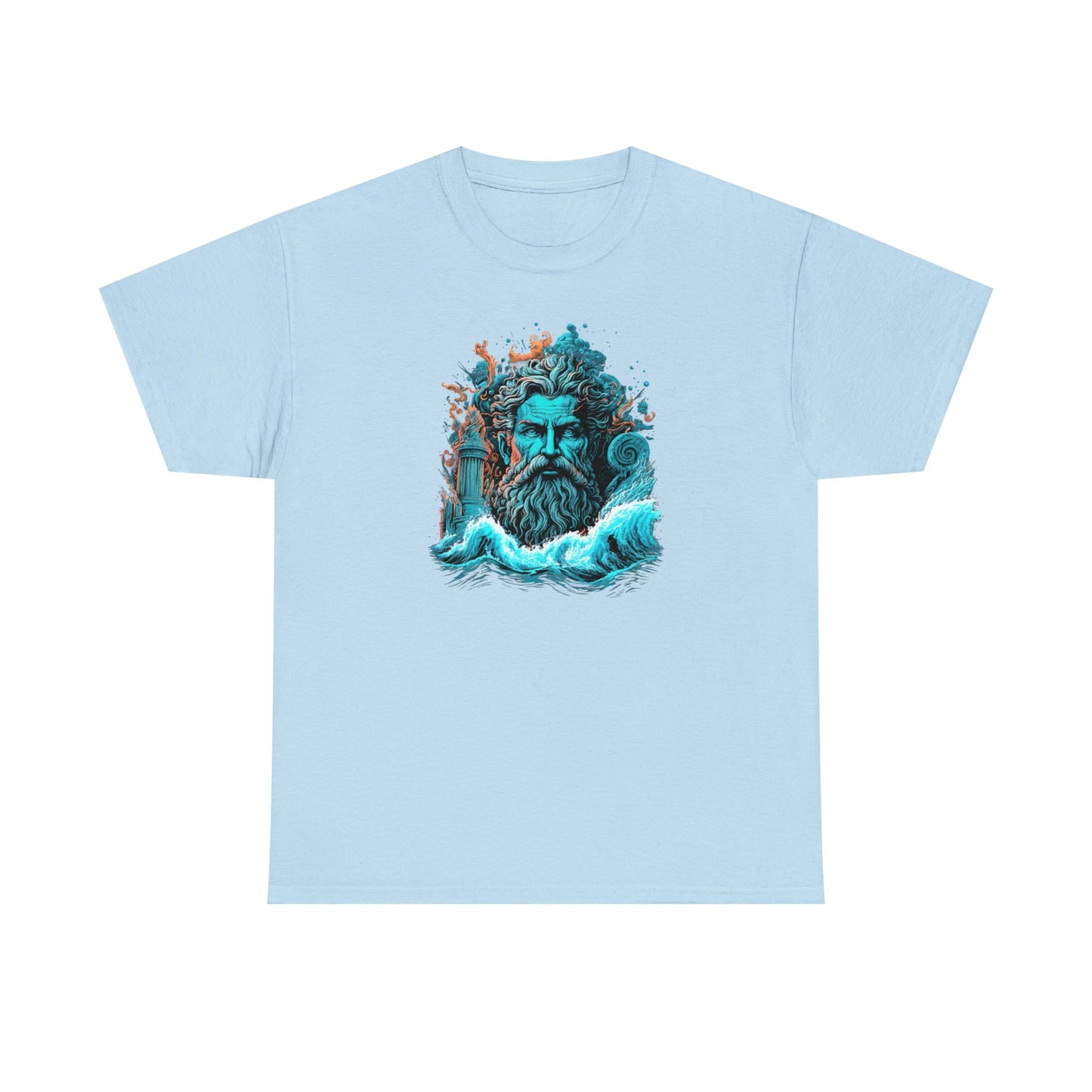 CrazyYetiClothing, CYC, Poseidon (Unisex Tee), T-Shirt