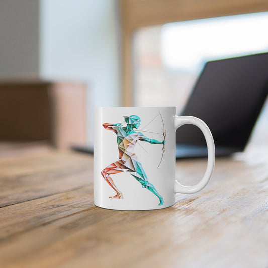 CrazyYetiClothing, CYC, Sagittarius (Ceramic Mug 11oz), Mug