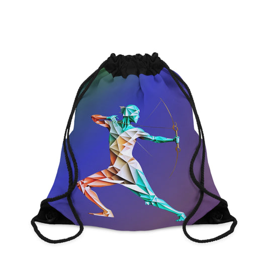 CrazyYetiClothing, CYC, Sagittarius (Drawstring Bag, 19"x14.5"), Bags