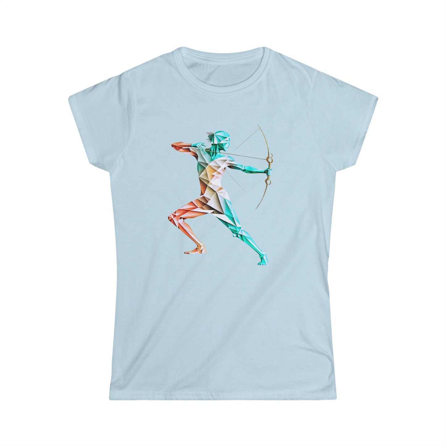 CrazyYetiClothing, CYC, Sagittarius (Women's Softstyle Tee), T-Shirt