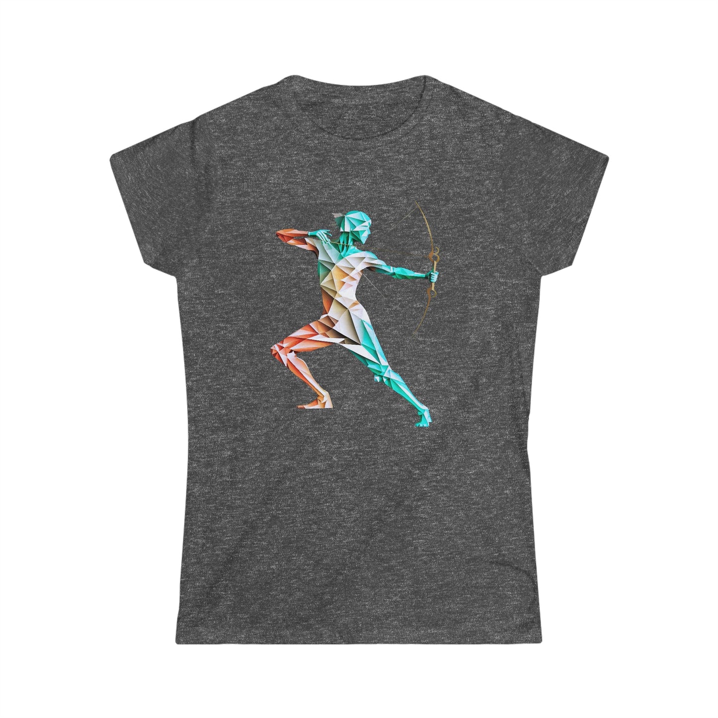 CrazyYetiClothing, CYC, Sagittarius (Women's Softstyle Tee), T-Shirt