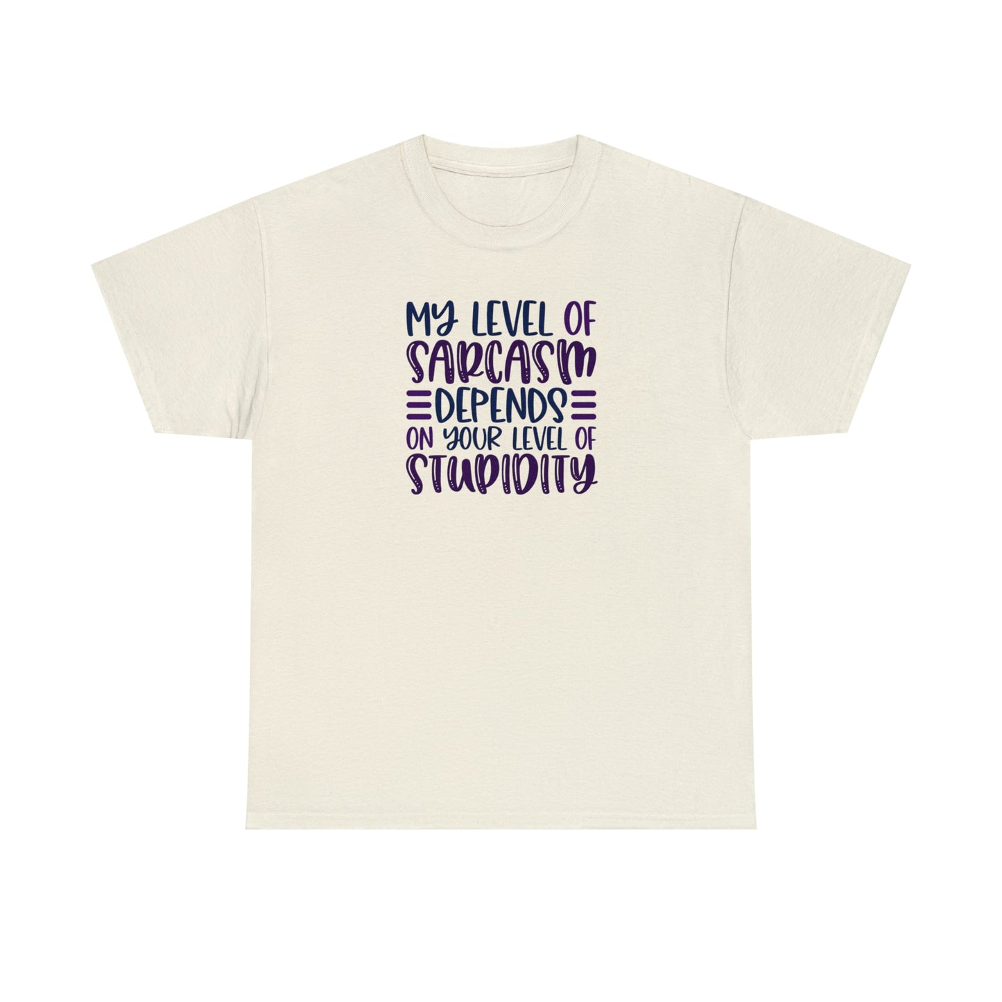 CrazyYetiClothing, CYC, Sarcasm and Stupidity (Unisex Tee), T-Shirt