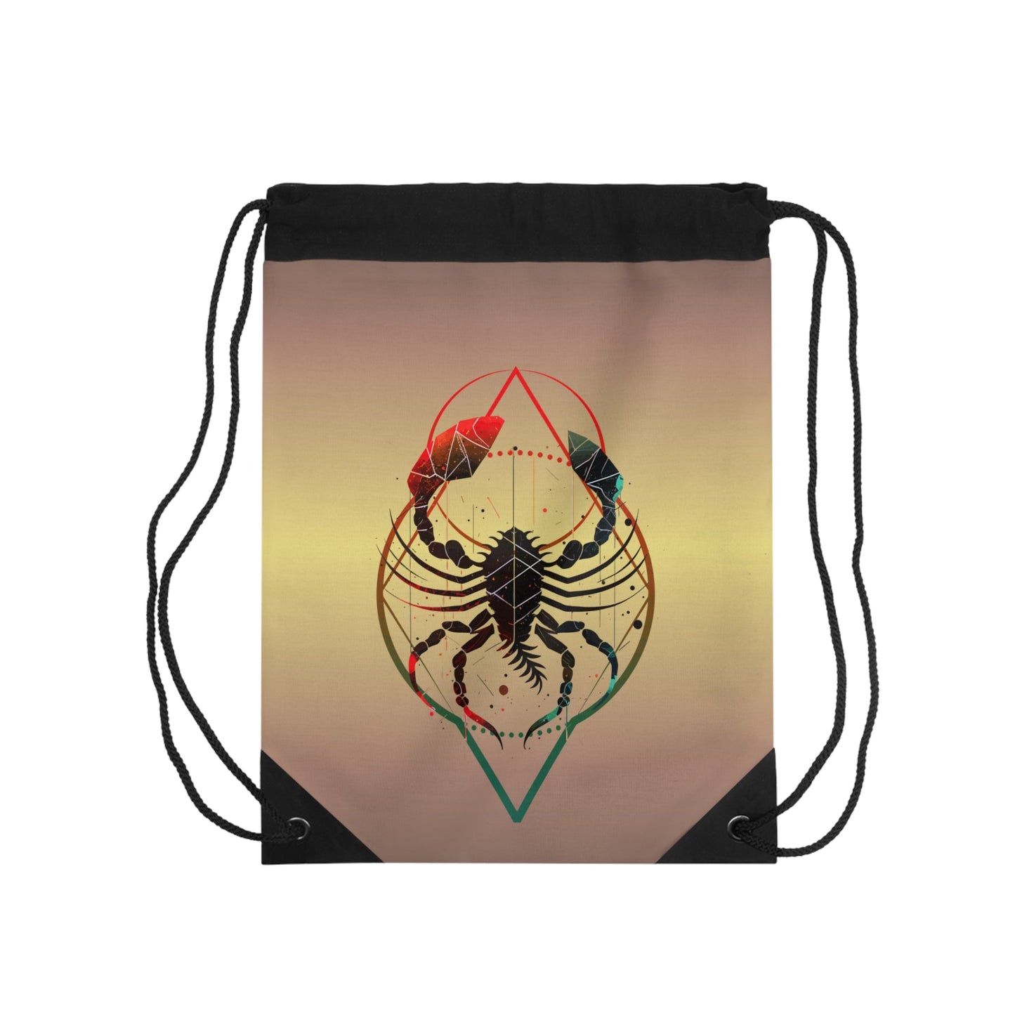 CrazyYetiClothing, CYC, Scorpio (Drawstring Bag, 19" x 14.5"), Bags