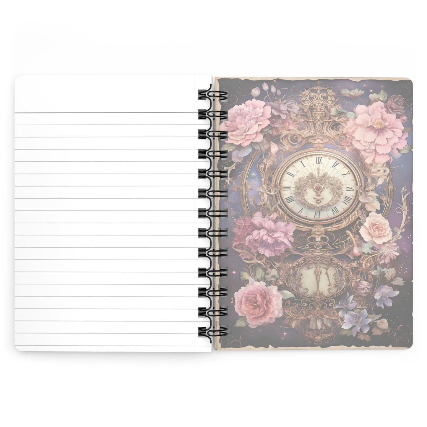 CrazyYetiClothing, CYC, Scorpio - Floral Collection (Spiral Bound Journal), Paper products