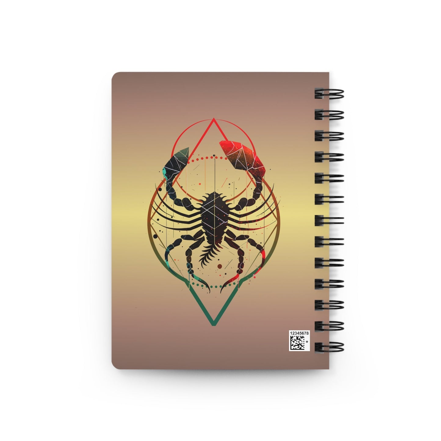 CrazyYetiClothing, CYC, Scorpio (Spiral Bound Journal), Paper products