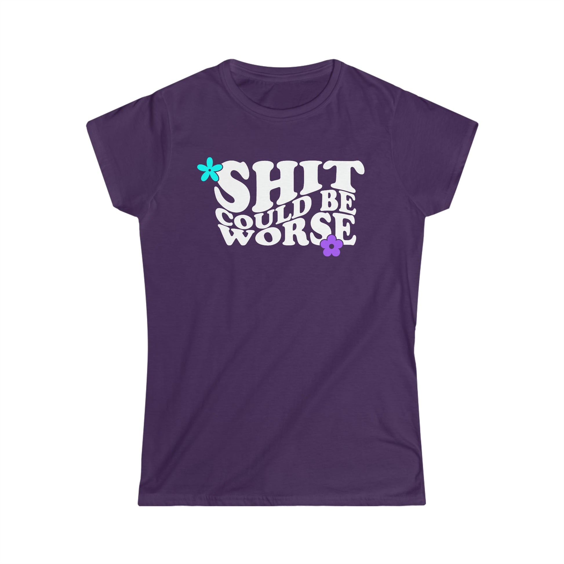 CrazyYetiClothing, CYC, Shit Could Be Worse (Women's Softstyle Tee), T-Shirt