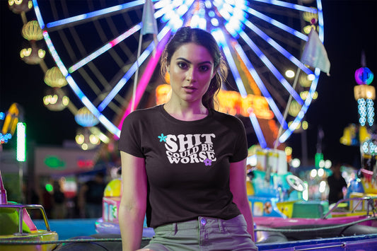 CrazyYetiClothing, CYC, Shit Could Be Worse (Women's Softstyle Tee), T-Shirt