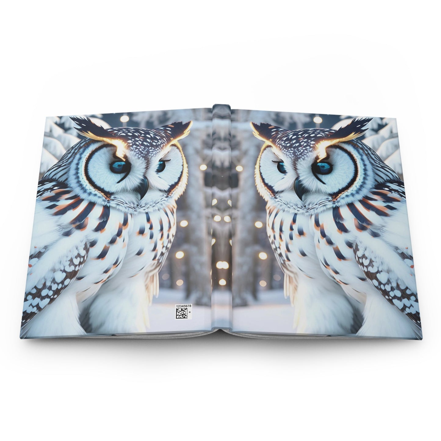 CrazyYetiClothing, CYC, Snowy Owl (Hardcover Journal Matte), Paper products
