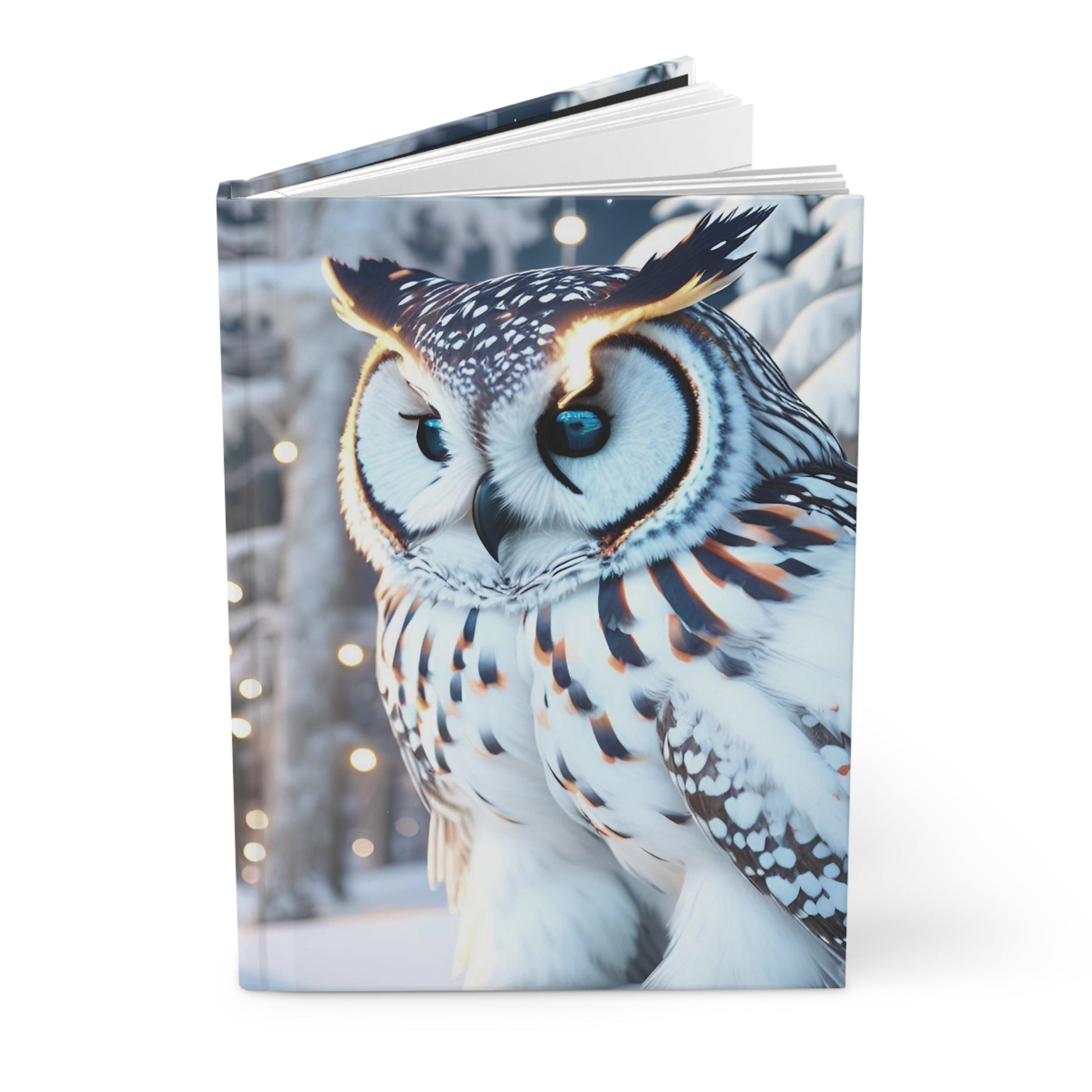 CrazyYetiClothing, CYC, Snowy Owl (Hardcover Journal Matte), Paper products