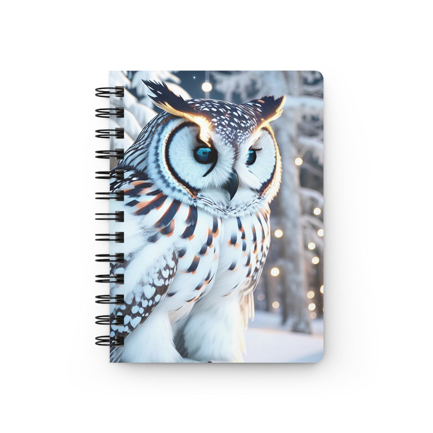 CrazyYetiClothing, CYC, Snowy Owl (Spiral Bound Journal), Paper products