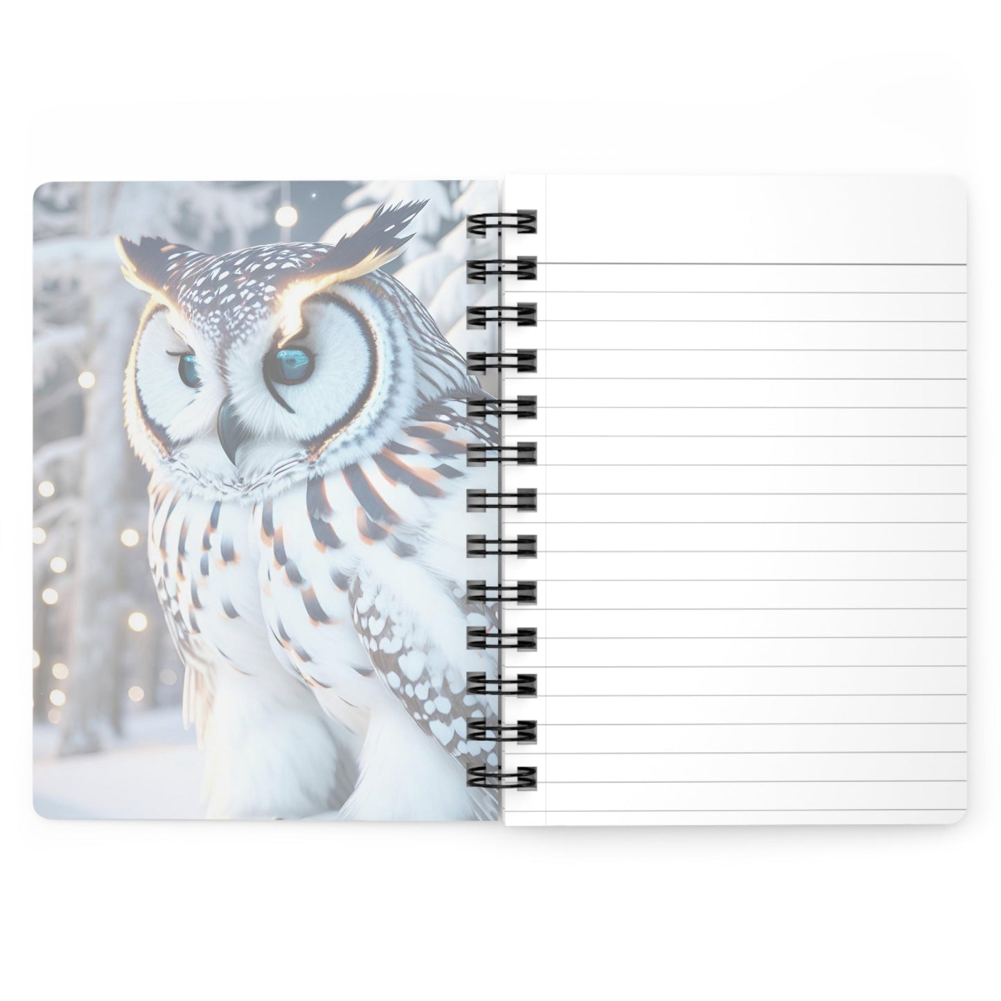 CrazyYetiClothing, CYC, Snowy Owl (Spiral Bound Journal), Paper products