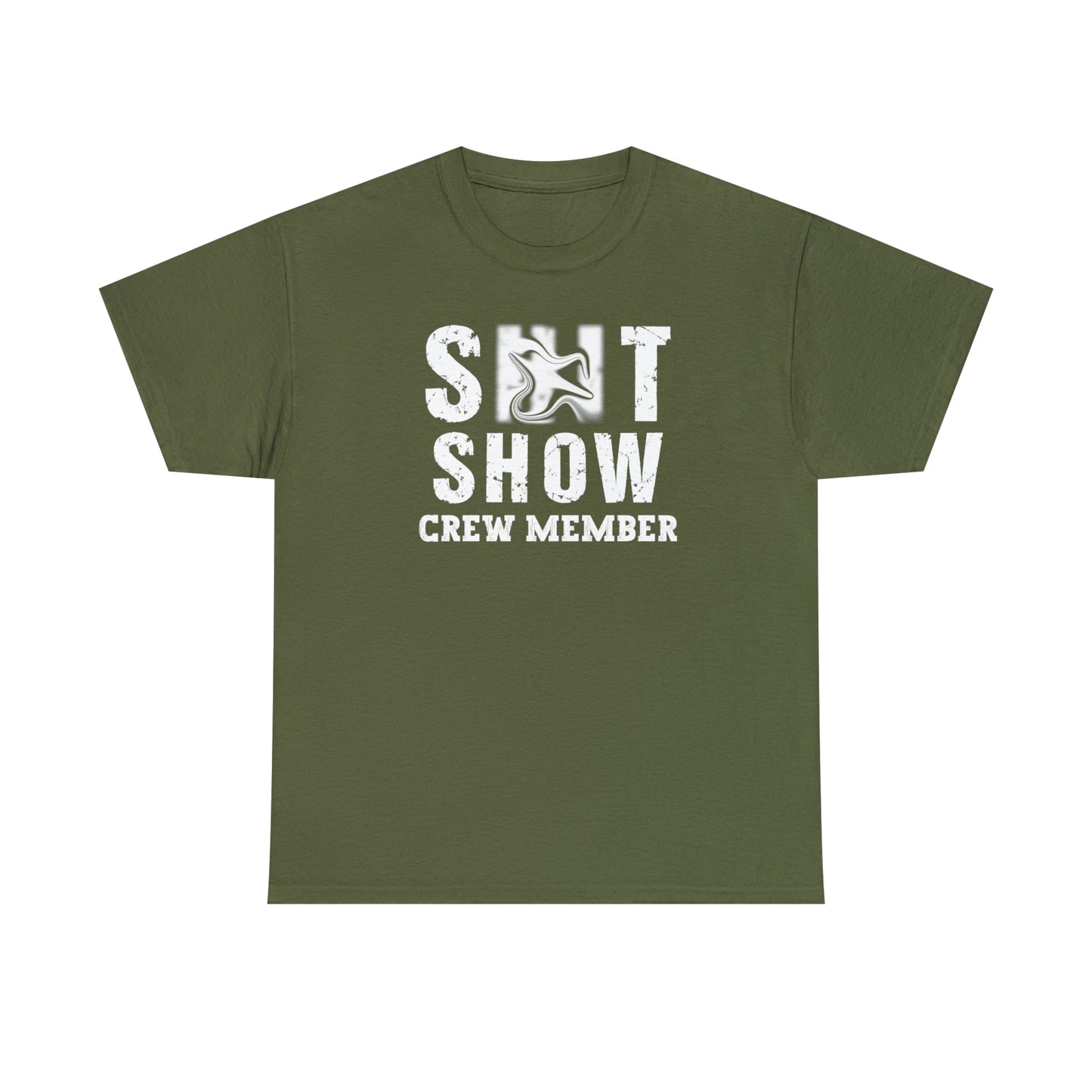 CrazyYetiClothing, CYC, S**t Show Crew Member (Unisex Tee, Censored), T-Shirt